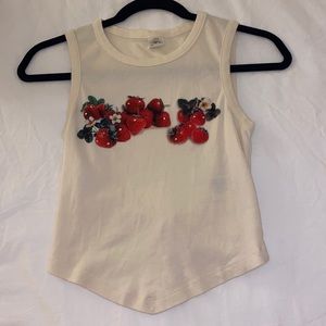 Tops | Urban Outfitters Strawberry Tank 